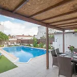 别墅 Kavo Sunshine - Beautiful 3 Bedroom With Private Pool 普罗塔拉斯